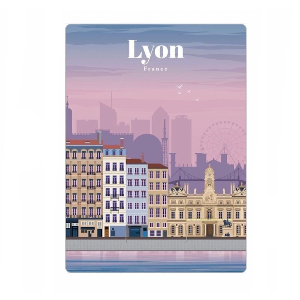 Lyon France Souvenir Magnet